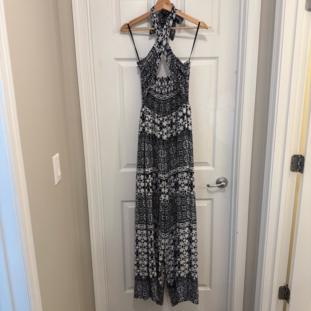 NWT Audrey Parks x Francesca’s Boho Floral Jumpsuit